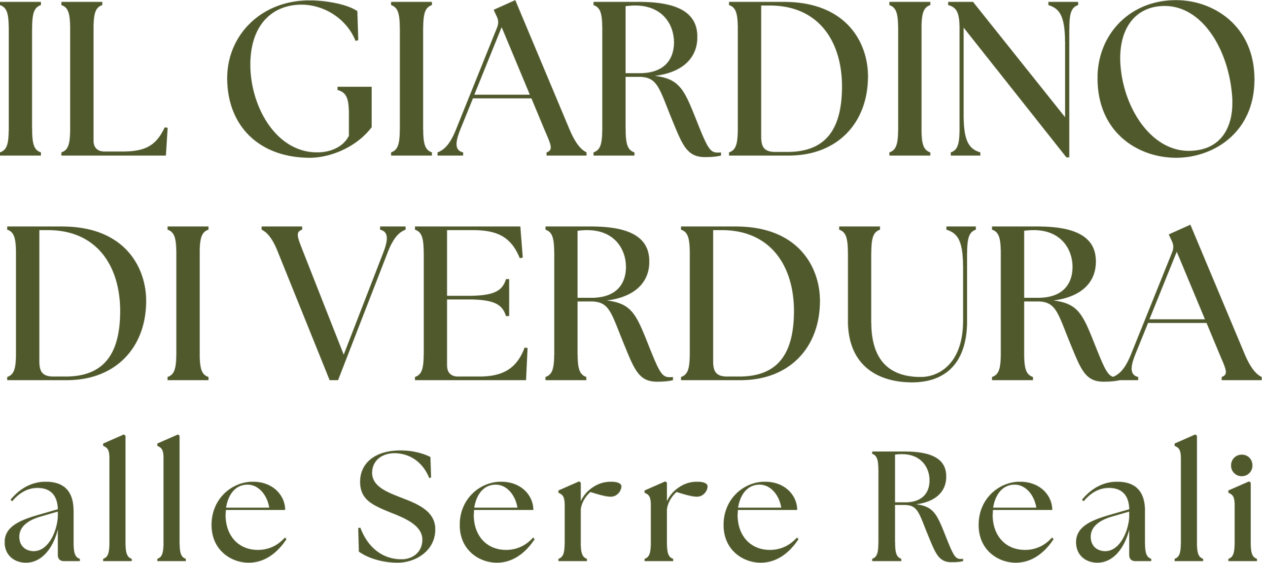 Il Giardino di Verdura alle Serre Reali